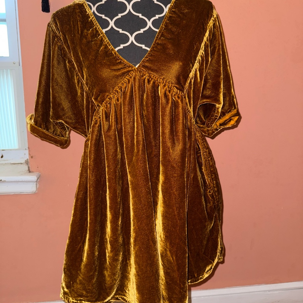 Velvet Gold Women's Top